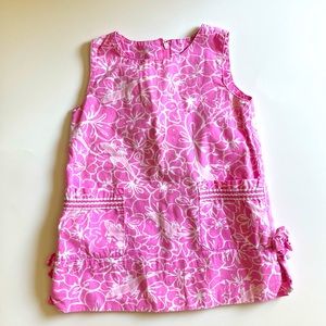 Lilly Pulitzer pink and white dress